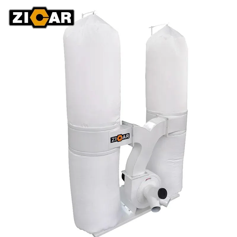 ZICAR single bag sawdust collector dust extractor filters for wood