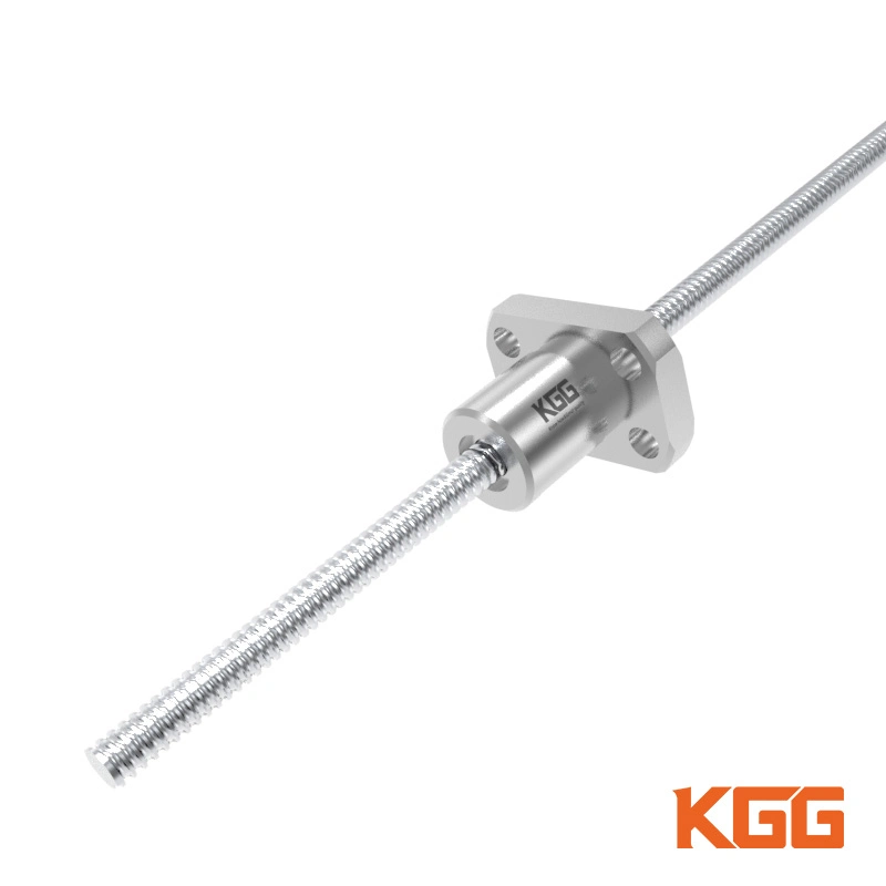 Kgg Precision Cold Rolled Ball Screws for Rolling Circulation Systems (BSD Series, Lead: 10mm, Shaft: 10mm)