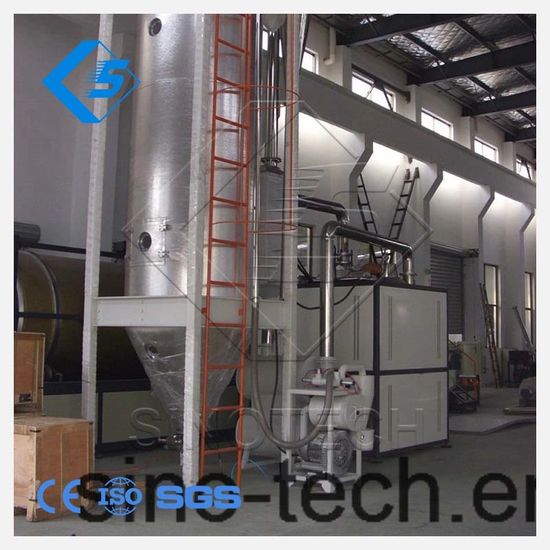 CE, SGS Sino-teCH Pet Film Compactor linhas de granular VOC desumidificação e sistema de secagem