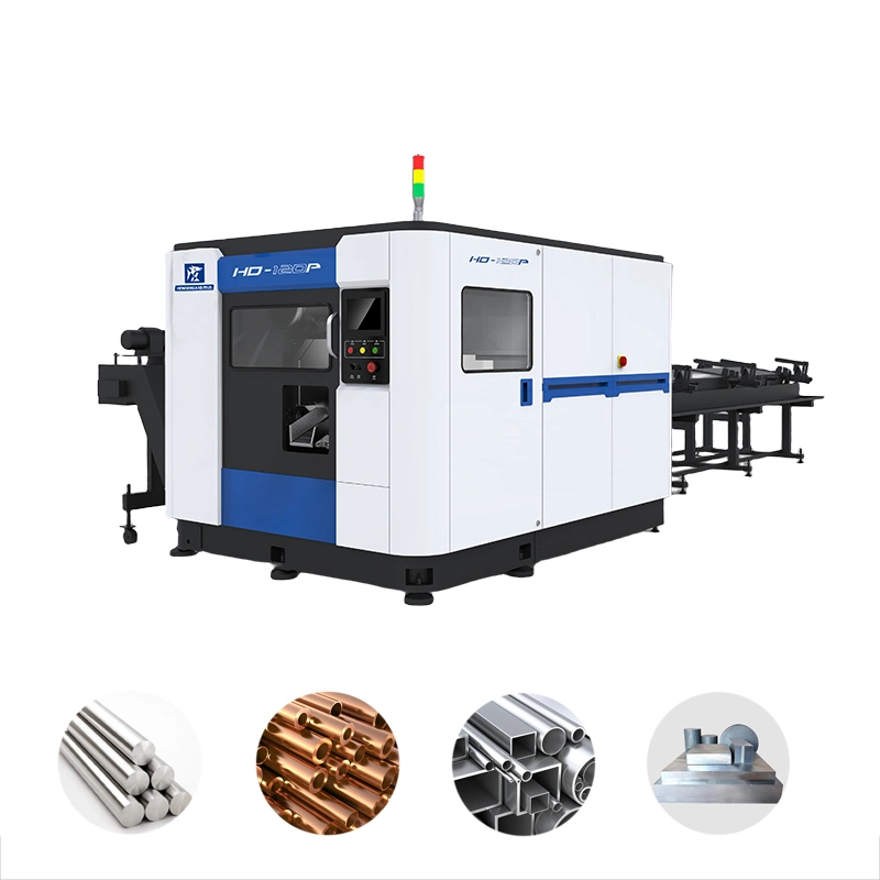 CNC Automatic Cutting Copper, Aluminum, Stainless Steel Machine. Fast Speed Cutting Circular Saw Machine