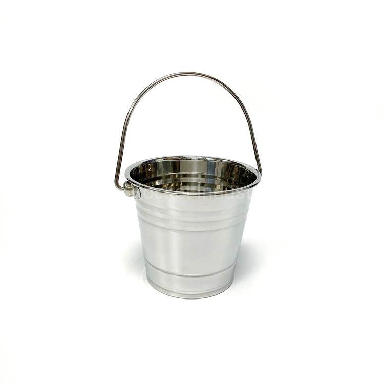 Wholesale/Supplier Tin Silver Metal Champagne Stainless Steel Ice Bucket