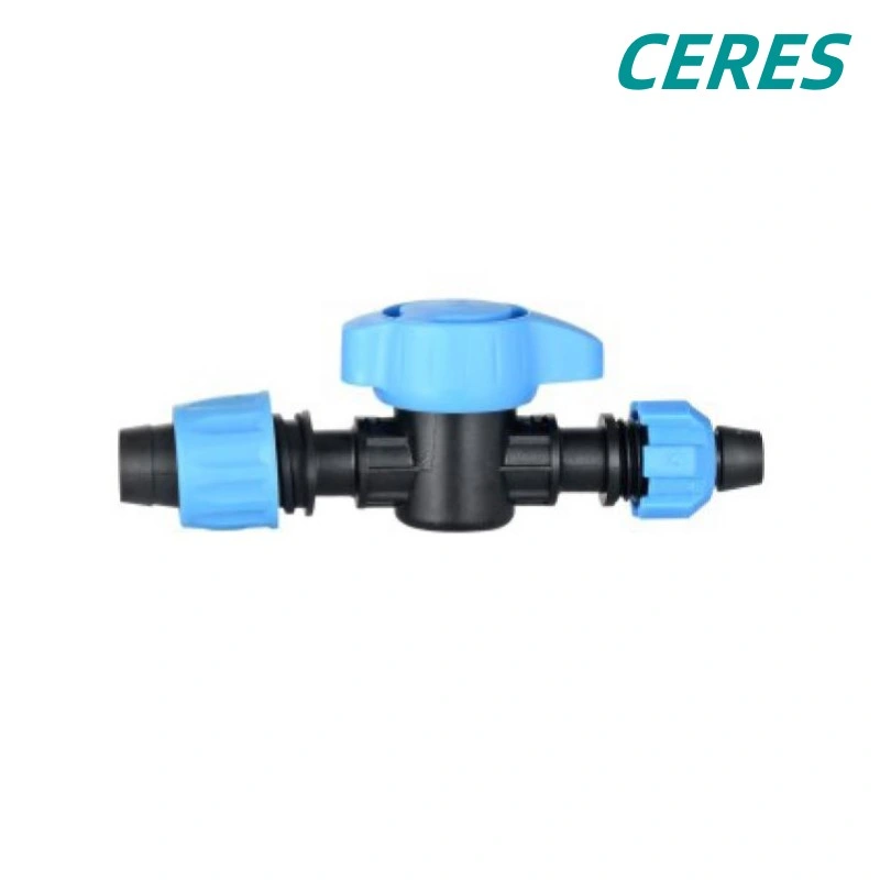 12mm*16mm Under-Cut Bypass Valve Drip Irrigation Accessories for PE Tape