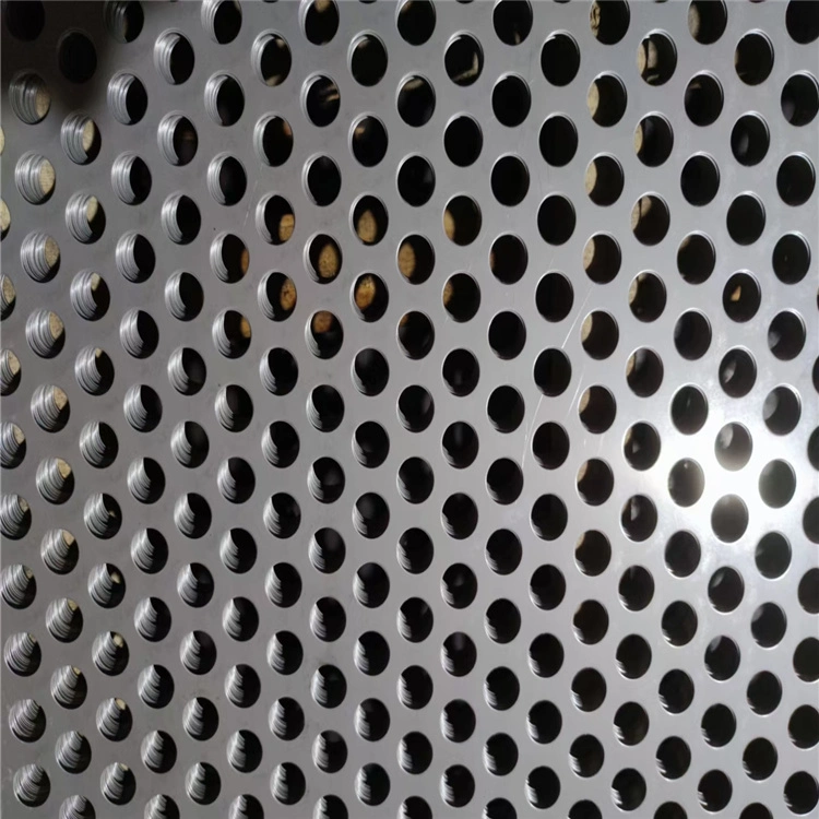 Decorative Punching Net Artistic Design 304 Stainless Steel Punching Plate Machine Equipment Cover Hole Plate Building Wall Perforated Plate