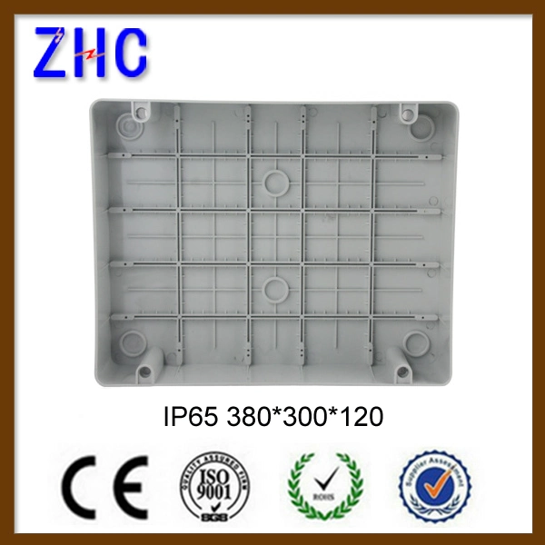 China Manufacture 380*300*120 Plastic Waterproof Box IP65 Waterproof Hinged Plastic Junction Box Enclosure Box