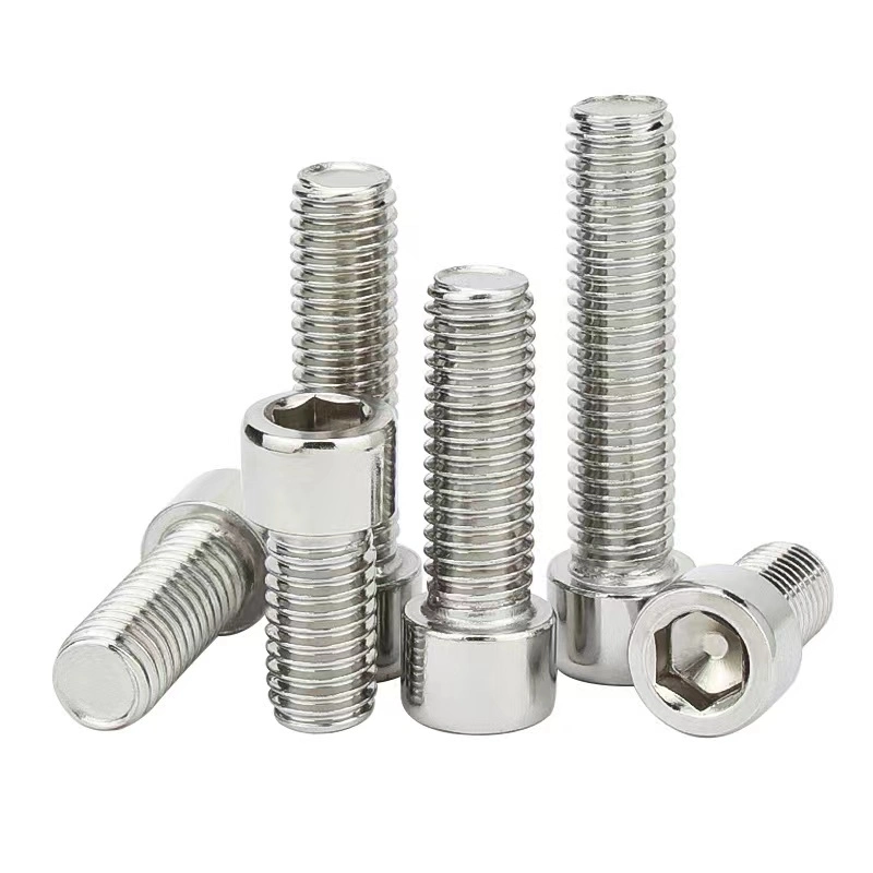 M6 M5 M4 Nuts and Bolts Assortment Kit, Stainless Steel Metric Assorted Machine Screws Set Allen Bolt Hex Socket Head with Flat