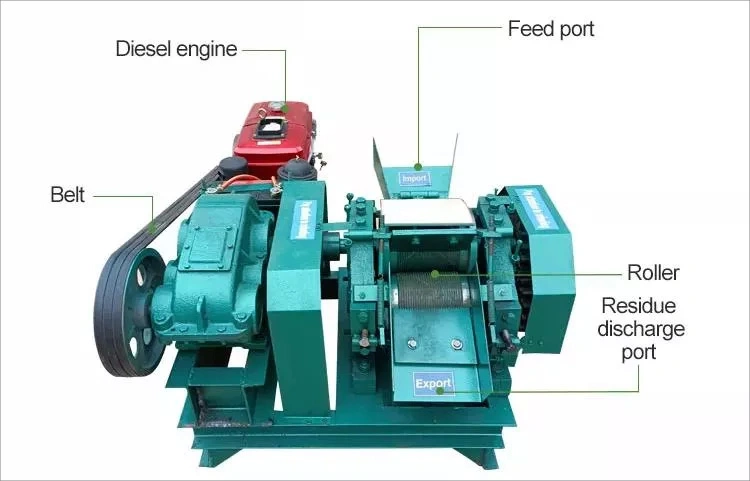 Kefai Sugarcane Juice Extractor Rotating Extractor Sugarcane Juicer Machine