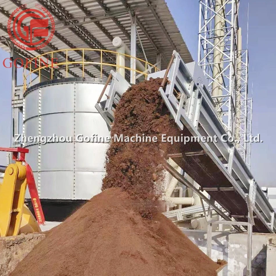 Biogas Residue Fertilizer Manufacturing Equipment Waterworks Sludge Fermenter Tank