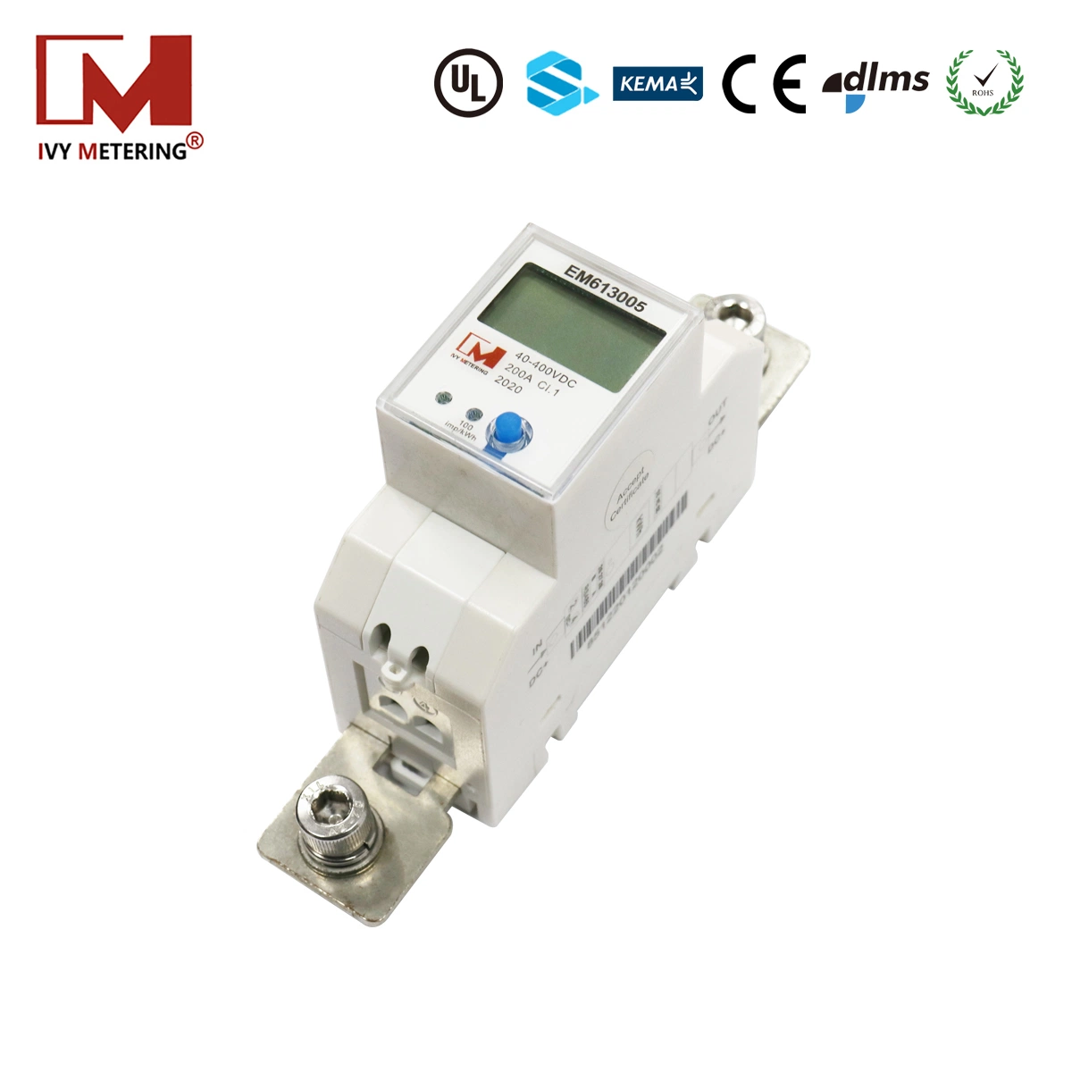 Energia de derivação inteligente CC Modbus DC de monitorização da bateria de 8-48 V de baixa tensão Medidor para inversor solar