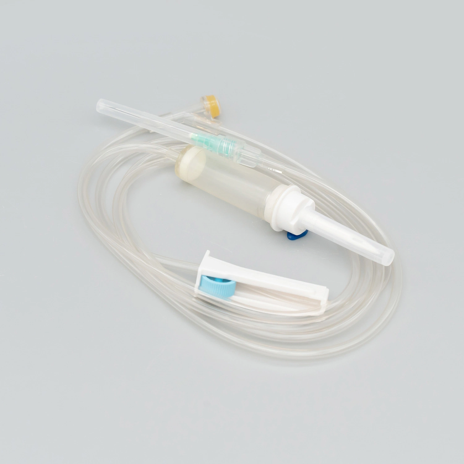 Flow Regulator OEM PE Bag and Blister Paper, 500PCS/20polybag/CTN Condom Infusion Set with Needle