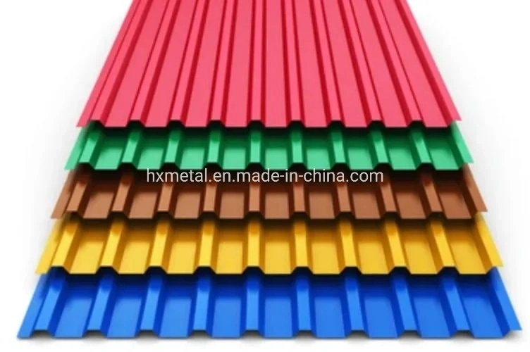 PPGL Roof Tile Color Coated Prepainted Galvalume Steel Roofing Sheet Plate