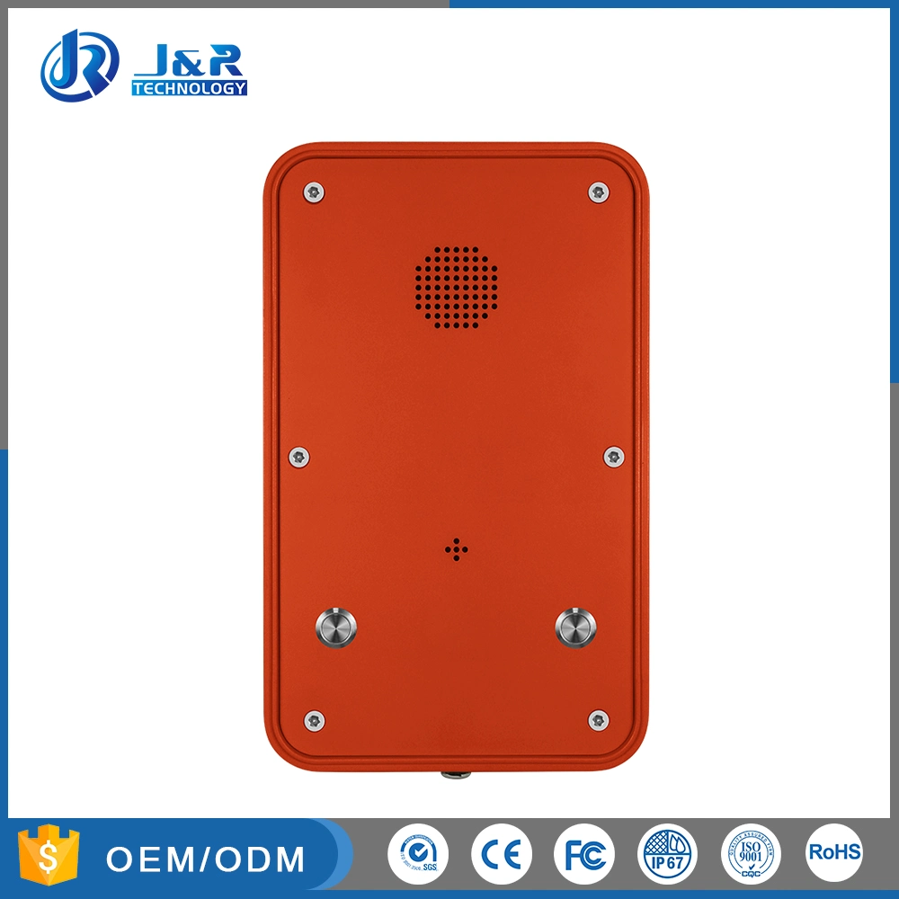 Outdoor Weatherproof 3G Industrial Handfree Dual Button Emergency Telephone