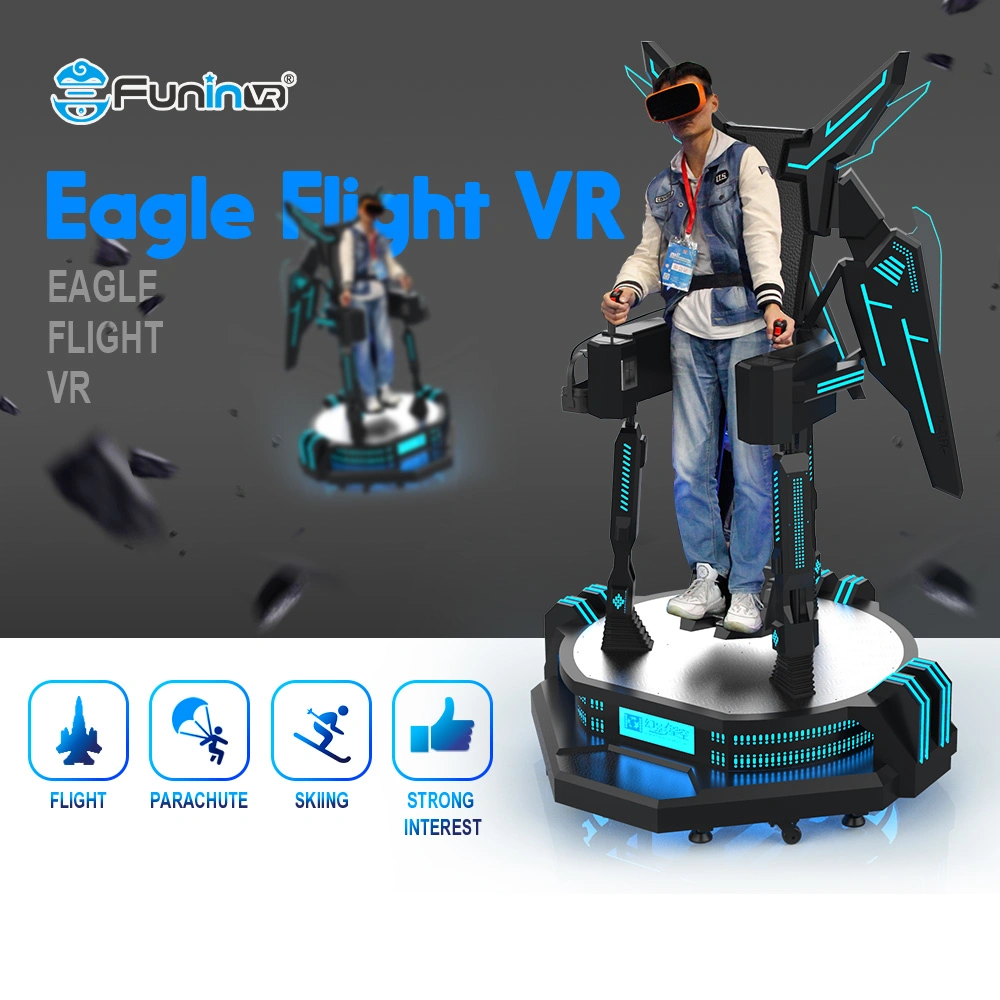 Virtual Reality Platform 9d Vr Flight Simulator Eagle Flight Vr