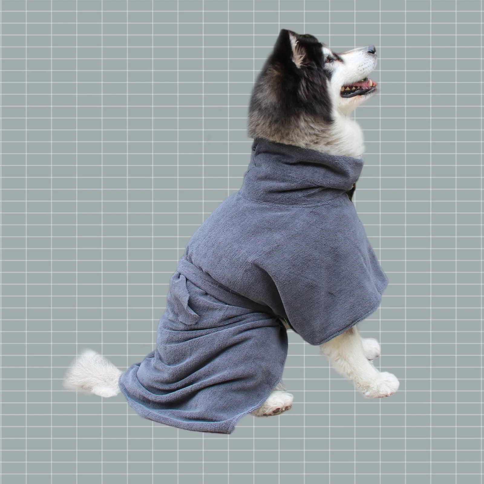 Super Absorbent Microfiber Fast Dry Pet Product Soft Dog Bathrobe Pet Product