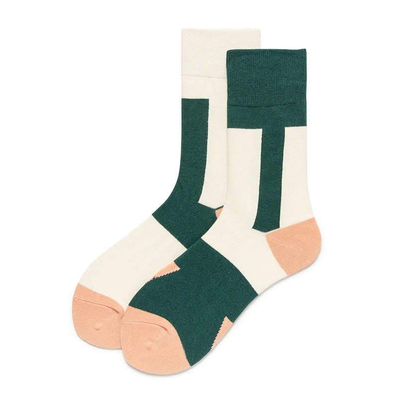 Happy Socks Style Mode Baumwolle Weiche Frauen Damen Knöchellang Socken Mode Kontrastfarben Lässige Party Muster Novelty Socken