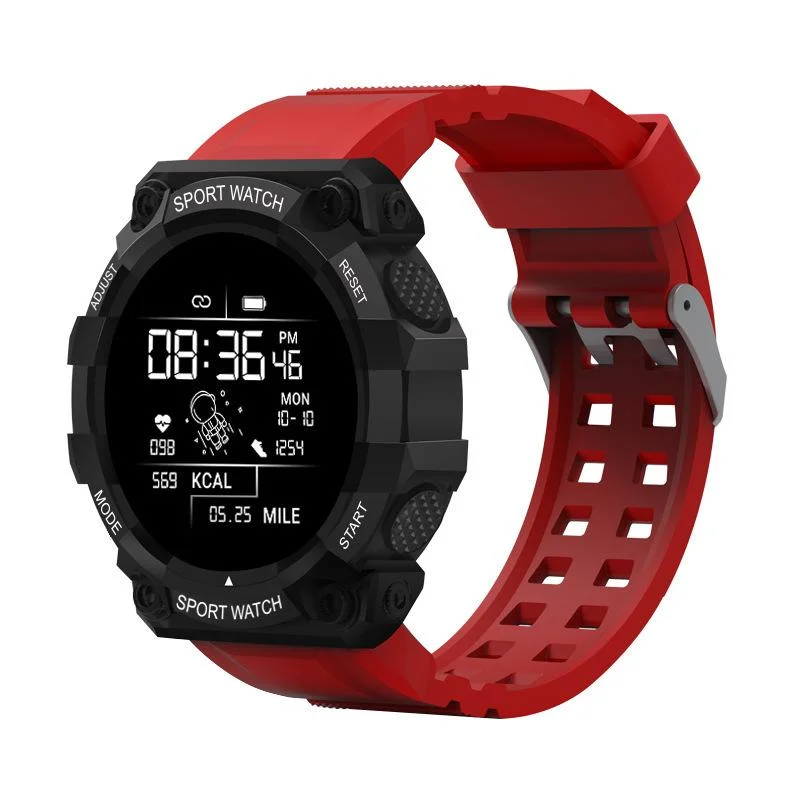 New Arrival Fd68 Digital Watches Heart Rate Monitoring Fitness Clock Smartwatch IP67 Waterproof Smartwatch Fd68s Pk D20/Y68