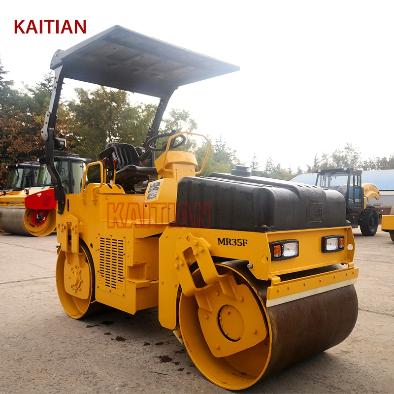 China Mini Full Hydraulic Honda Diesel Engine Vibratory Road Roller Compactor with Single Drum Cheap Price