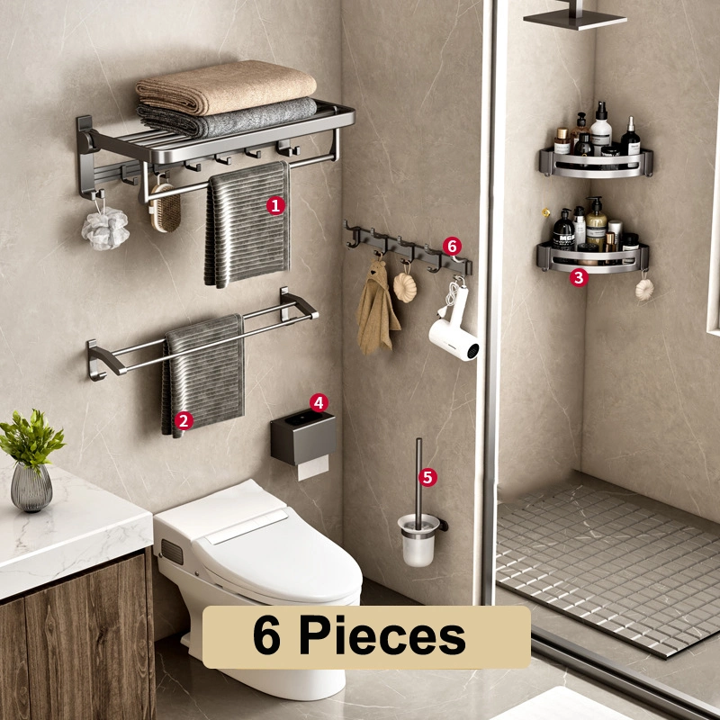 Wholesale/Supplier Bathroom Shelf Wall Mounted Adhesive Caddy Bath Corner Shower Shelves