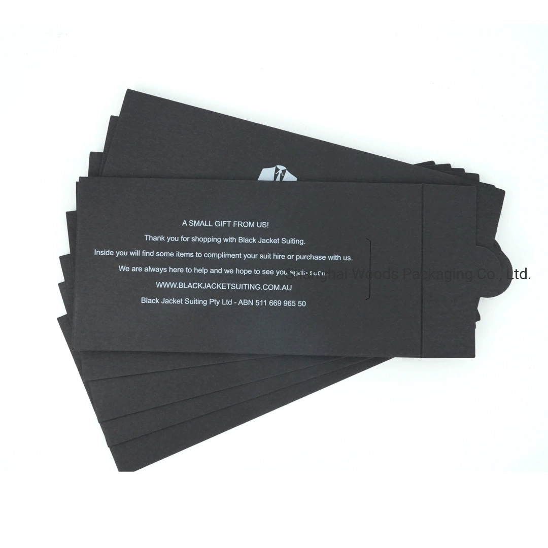 Wholesale/Supplier Thick Black Custom Paper Business Card Printing High quality/High cost performance Paper Business Card