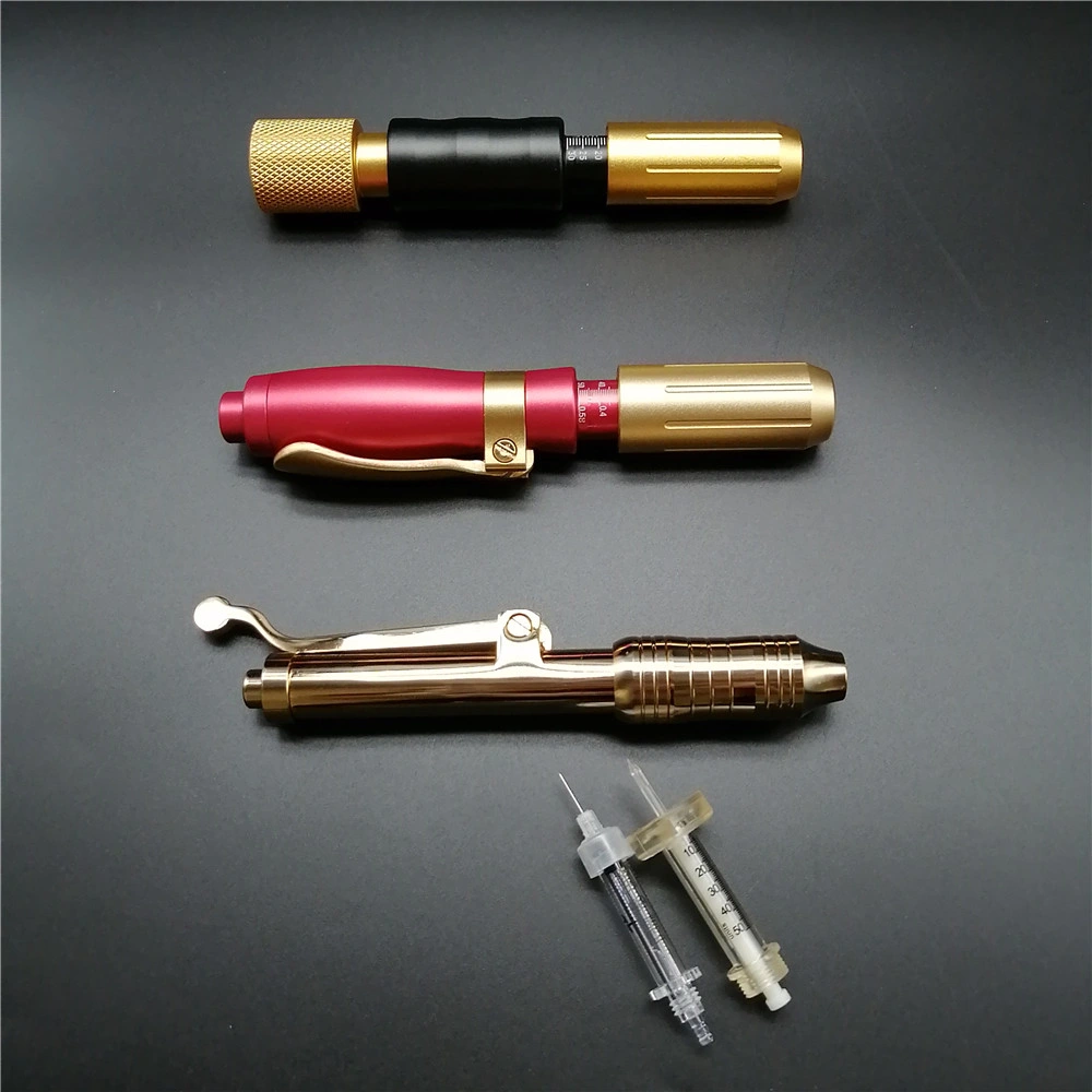 Needle Free Hyaluronic Acid Filler Pen Amuples 0.3ml/0.5ml Hyaluron Pen for Anti-Wrinkle Lip Enhancement