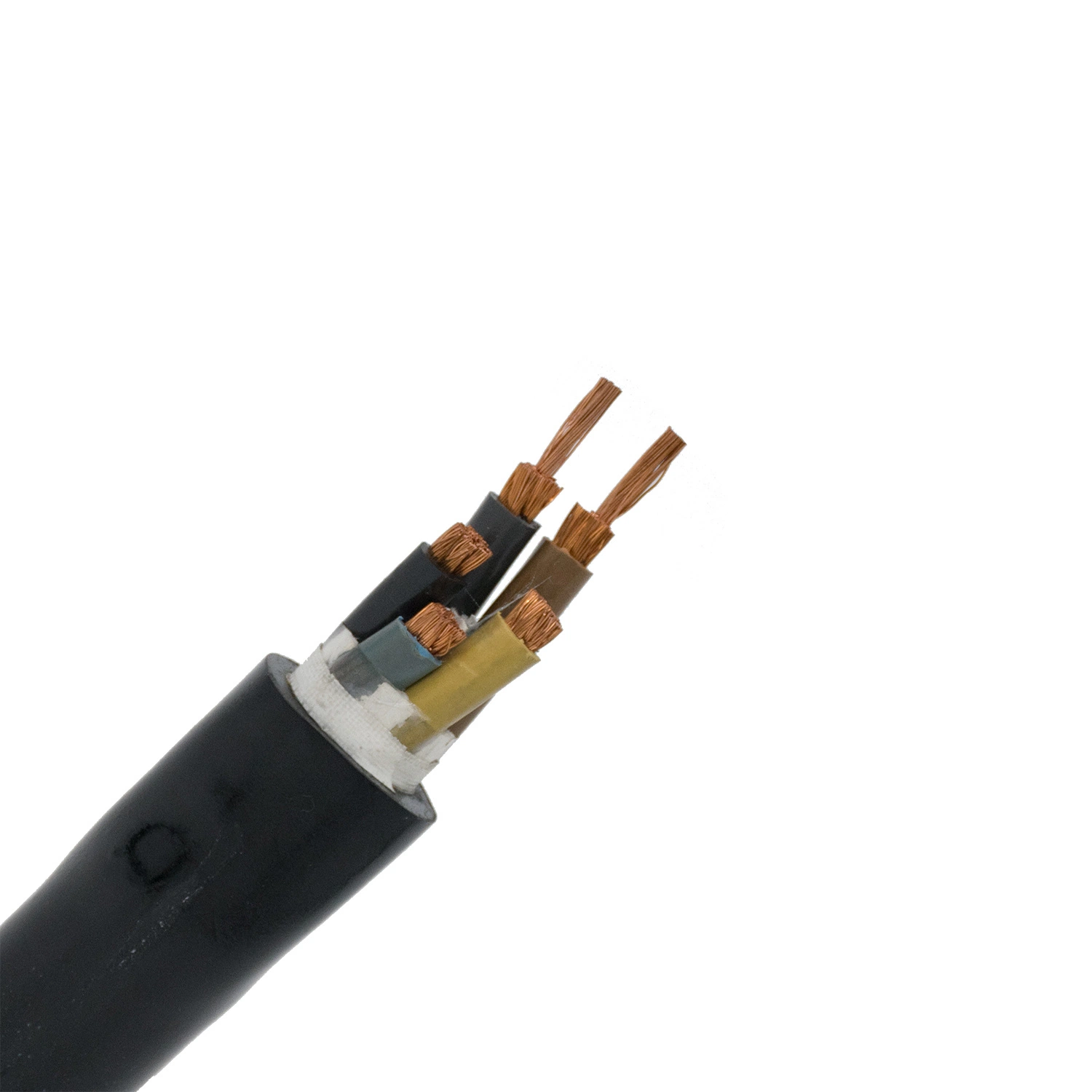 Flexible Stranded 4 Core PVC Waterproof Electrical Power Cable