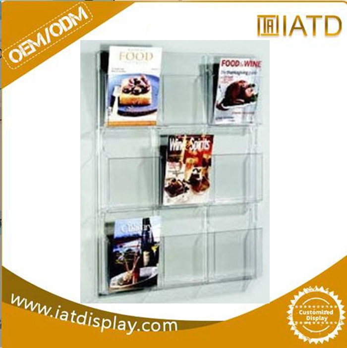 Antitheft Clear Plastic Acrylic Display Display Box for Watch/Jewelry/Ring