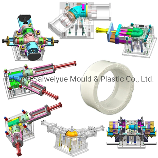 Pipe Fitting Injection Mold Piping Moulding Dwv PVC P Trap Plastic Mould