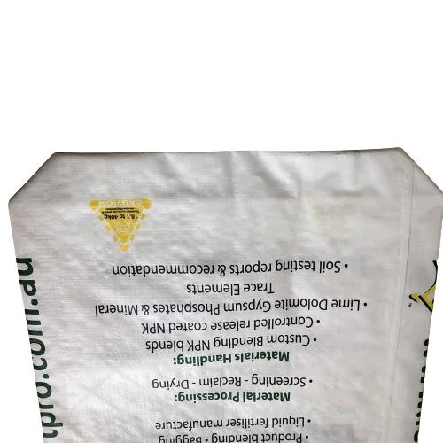 China Made Heavy Duty Moisture-Proof BOPP Printed Fertilizer Packaging Bag