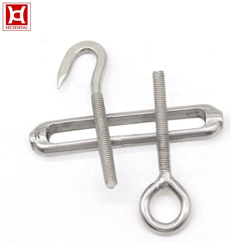 Cast Malleable Iron Steel Screw Commercial Type Turnbuckle with Eye Hook