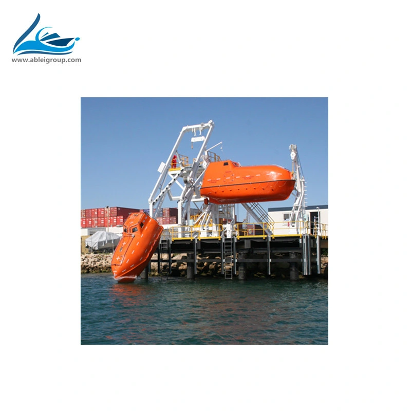 Solas Approved Totally Enclosed Lifeboat and Rescue Boat with Davits