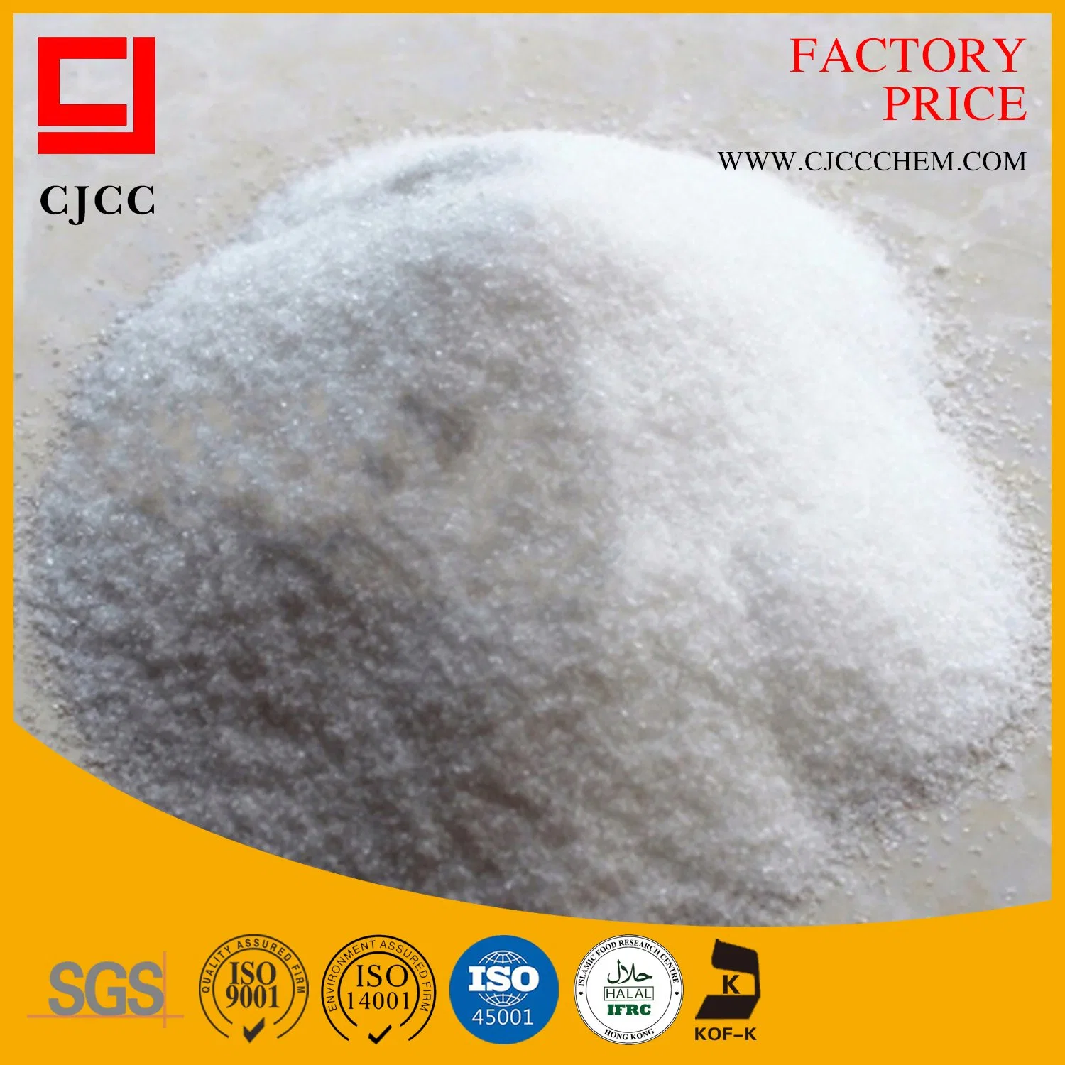 Anionic Polyacrylamide Used in Textile Printing Water Clarifying Chemical Detergent Raw Materials Industry Chemical ISO