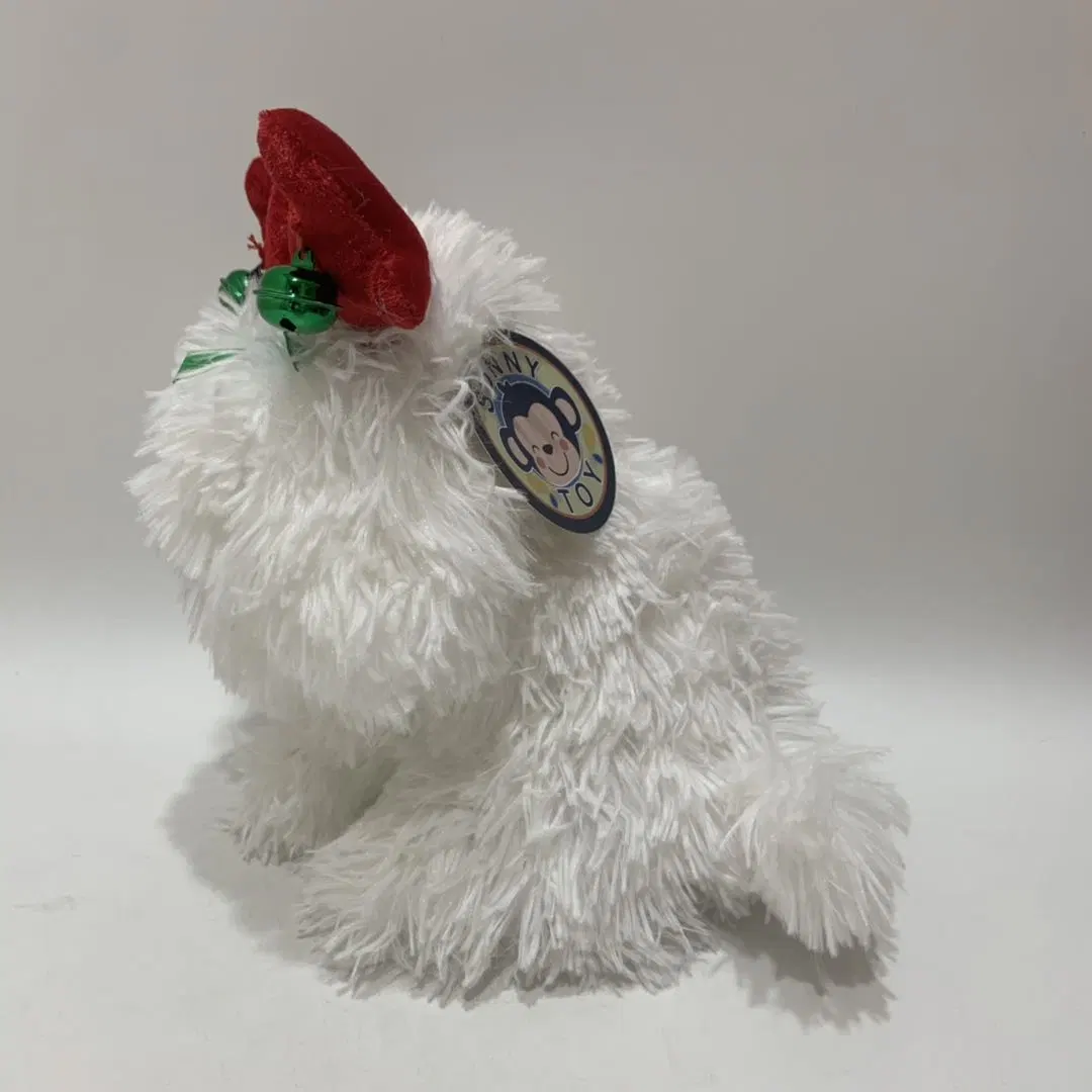 2021 Venda Quente presente de Natal branco dançando Dog Peluche