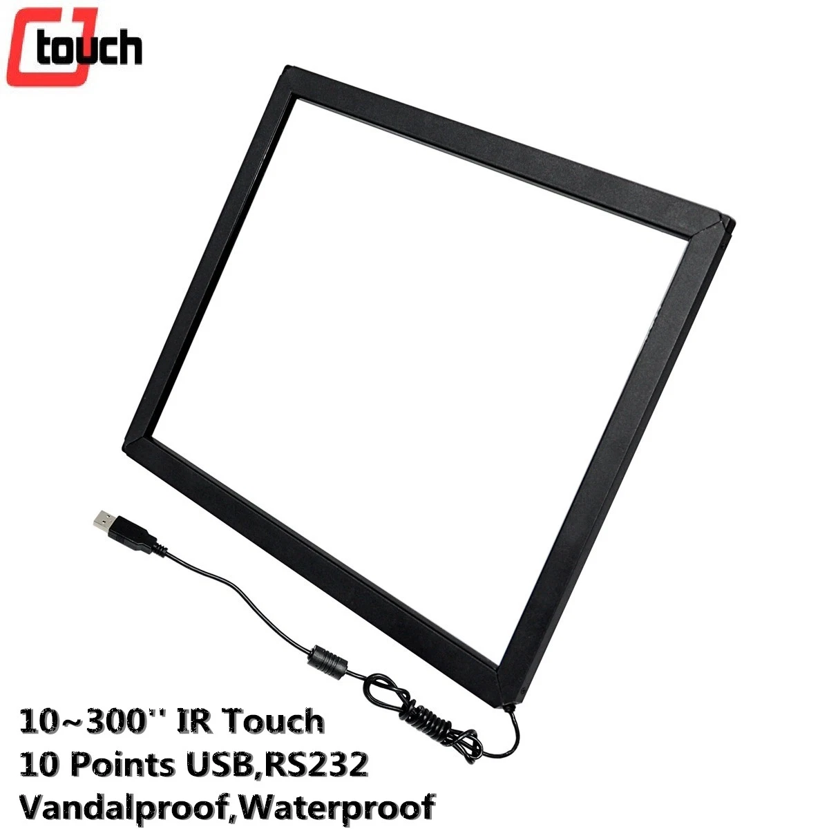 Cjtouch Infrared 17.3" IR Touch Screens LCD Screen Kit for Education Meeting Banking ATM Smart Android Multitouch USB