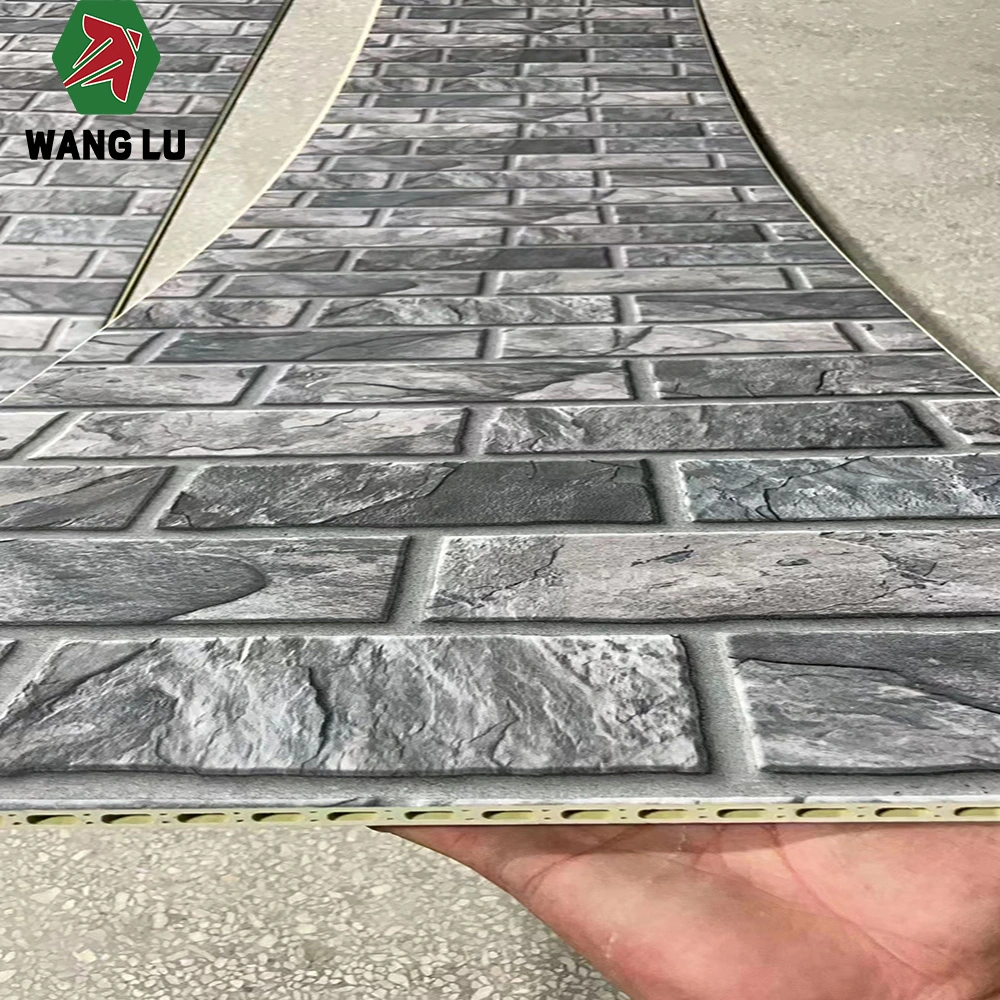 Factory Good Quality Cheaper Price PVC Marble Sheet Bamboo Fiber Wall Panel