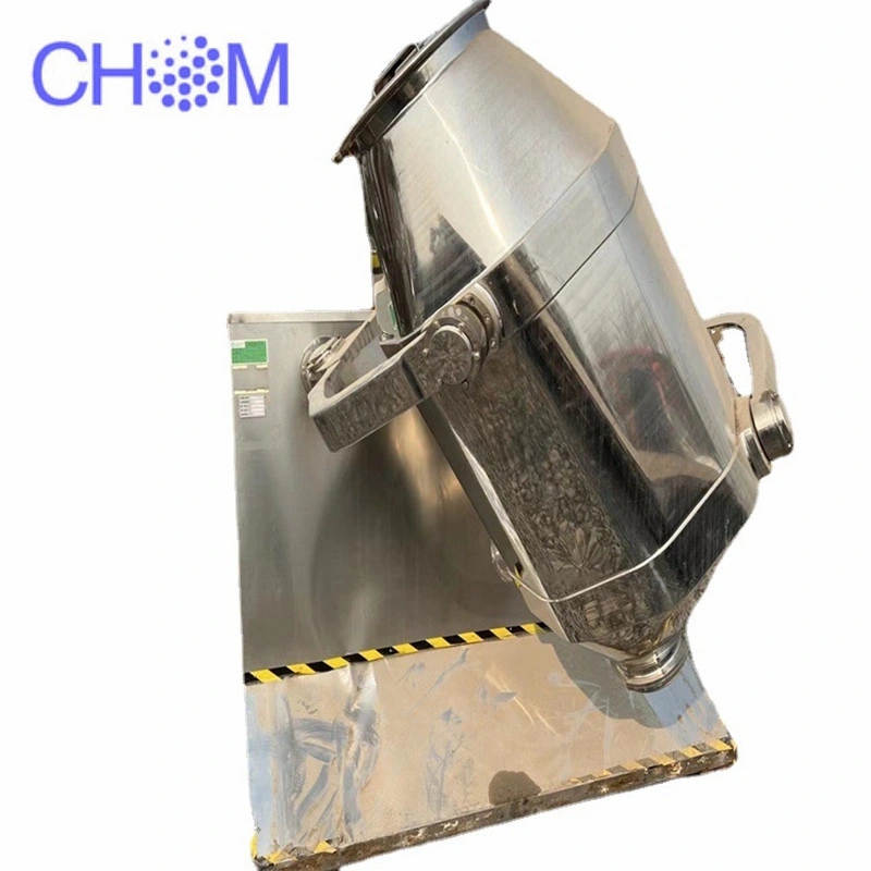 Used 3D Stainless Steel Dry Powder High-Speed Mixing Machine