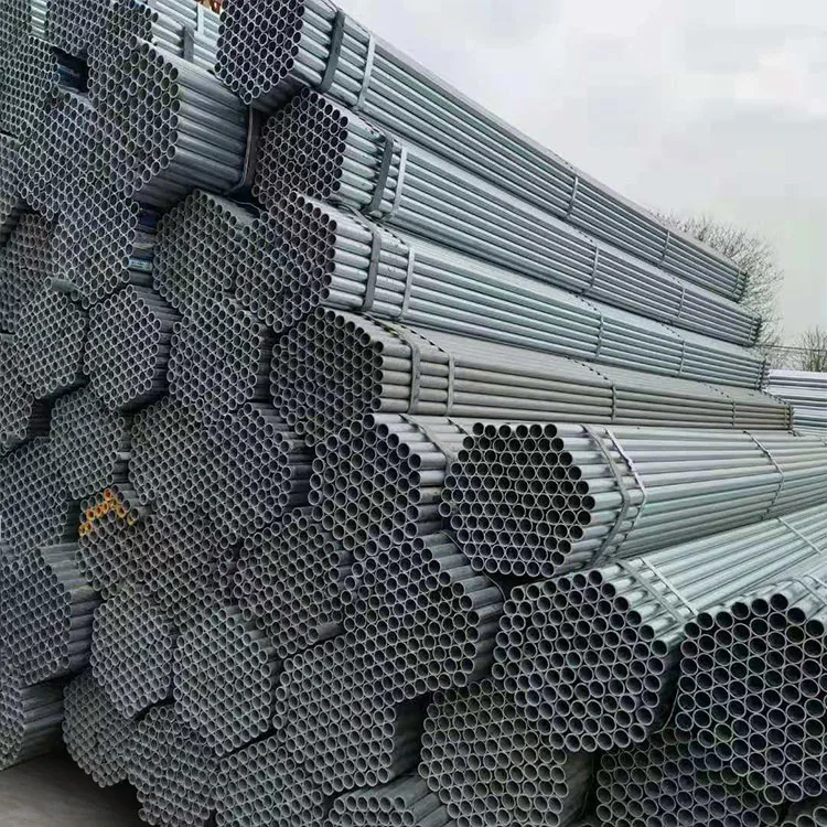 Mild Steel ASTM A36 Ss400 Pre-Galvanized Steel Pipe Hot Dipped Gi Round Steel Tube