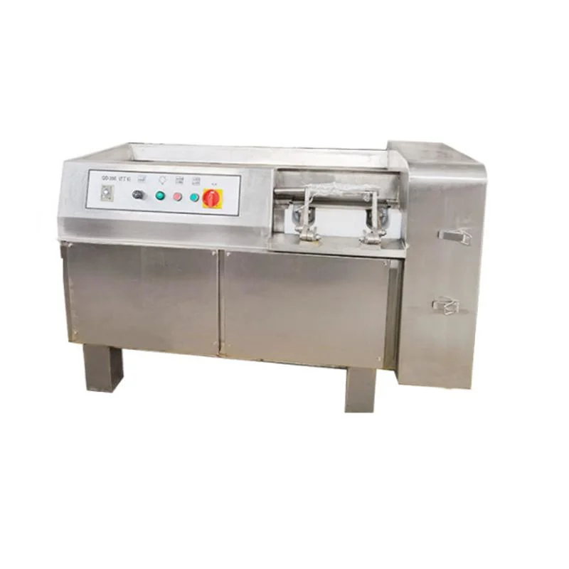 Small Cut Frozen Meat Dicer Cube Cutting Machine