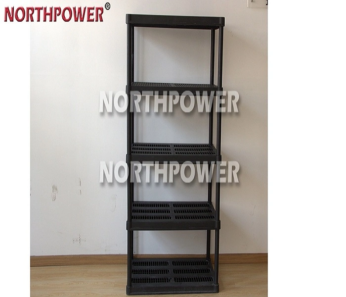 36X24 Inch 5 Tier Heavy Duty Plastic Shelf