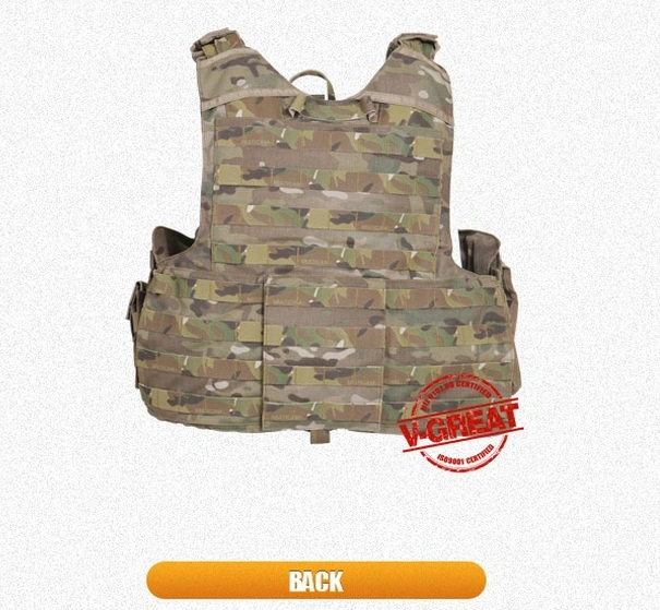 V-TAC 031 gilet antiballes tactique de l'armée de combat balistique utilisation militaire