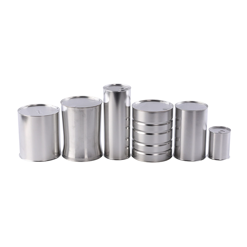 Customized New Wholesale/Supplier Dia. 127mm Round Tin Can