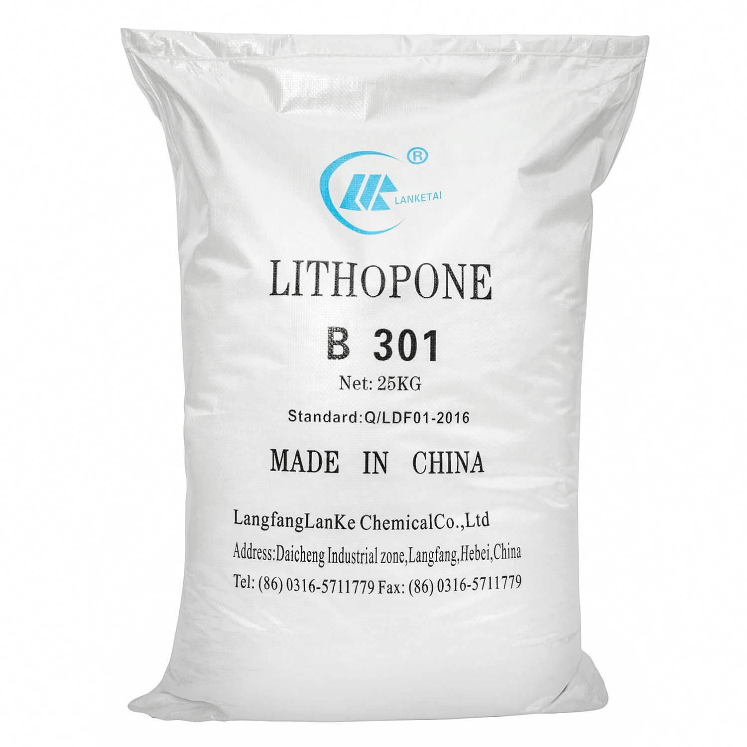 Lithopone Price Zinc Content 28% Lithopone B-301/B-311 Used for Building Paint Waterproof Paint