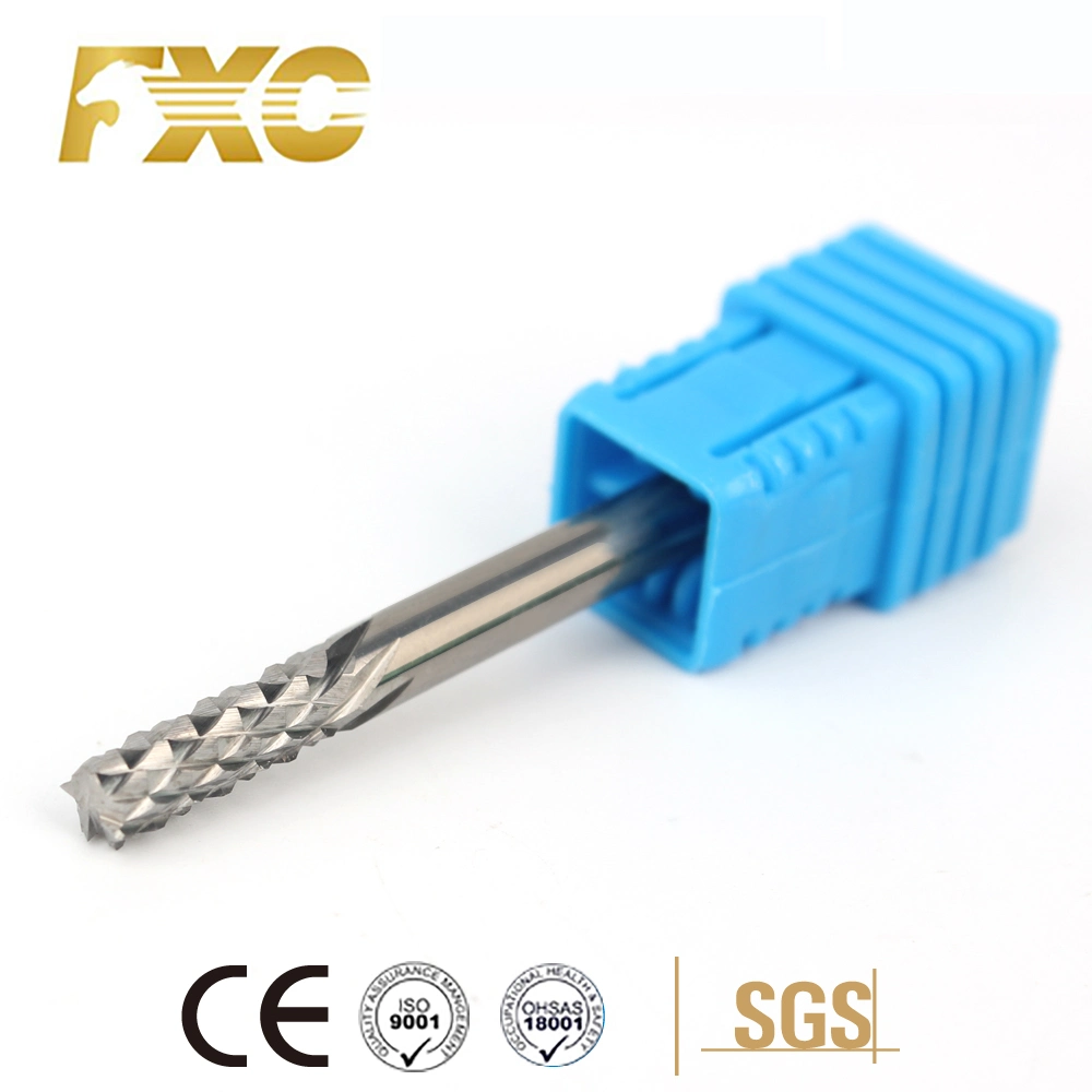 Customized Tool Solid Carbide Corn Milling Cutter End Mill Router Bis for Alloy Plastic Aluminum Plate Tools