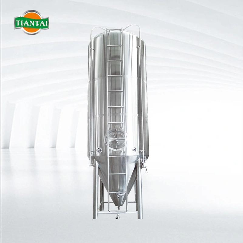 30bbl Double Wall Red Copper Side Manway Customized Temperature Controlled Beer Fermenter