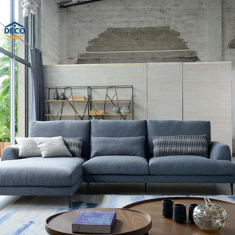 Minimal Design Wohnzimmer Möbel Sets zum Verkauf Sofa Sofa Bett L-Form Schlafsofa Schnitt Modular Sofa