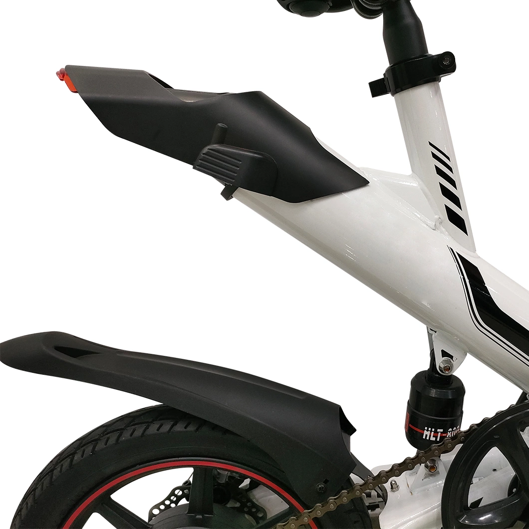 High-Carbon Steel City Bike 350W Electric Folding Bike