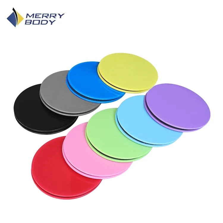 Dual Sided Gliding Discs Core Sliders 2PCS Non Slip Exercise Sliding Plate