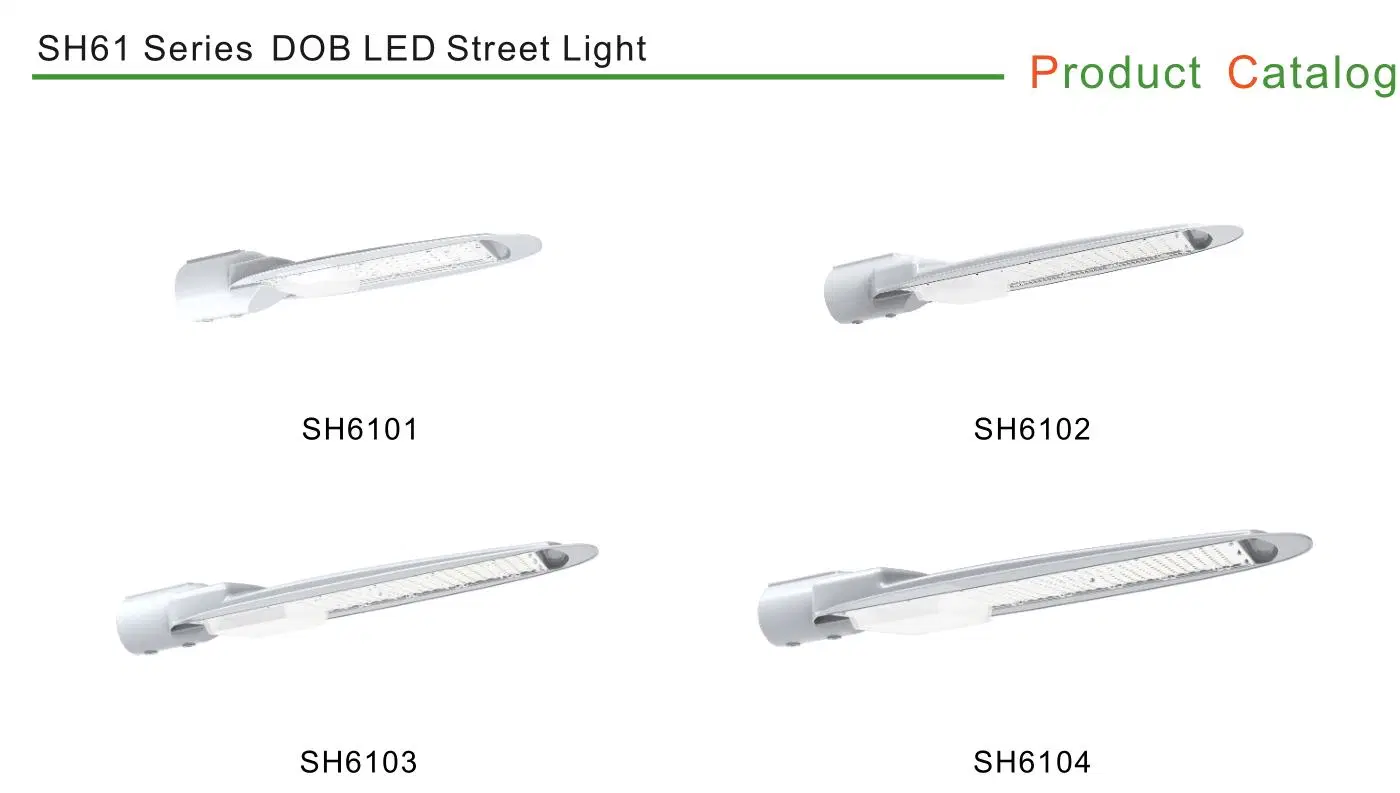 50-250W Optical Lens Dob SMD IP66 Waterproof Outdoor LED Street Light