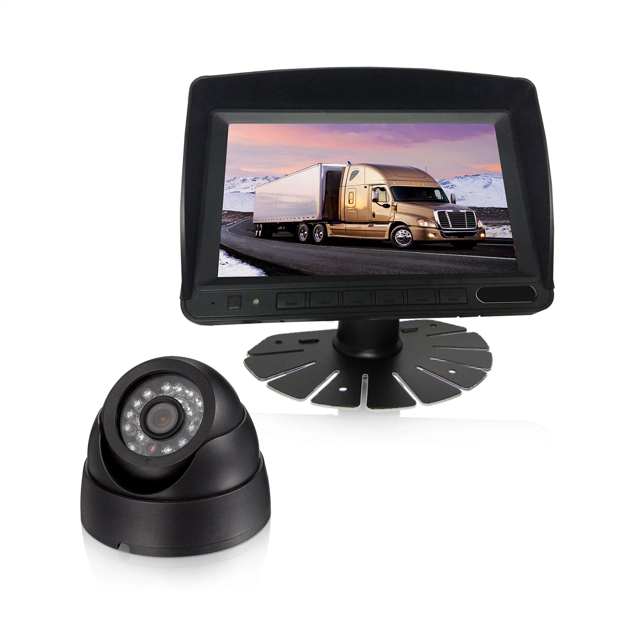 7 Inch Monitor with Digital Rear View Parking Reverse Backup Reversing Camera