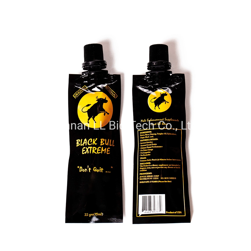 Wholesale/Supplier Black Bull Extreme Don't Quit Royal Honey VIP with Eastern Herbal 12 Pouches -22 Royal Honey