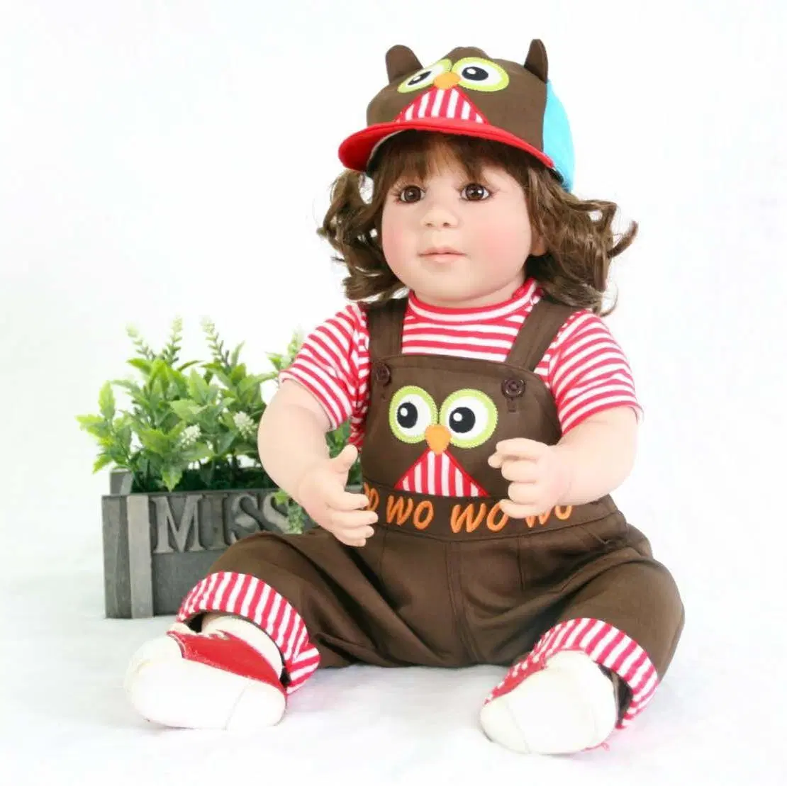 OEM Factory Customized Reborn Baby Dolls Realistic Silicone Doll Children Toy Vinyl Baby Dolls Baby Boy Doll Boy Girl Doll Gift Manufacturer in China