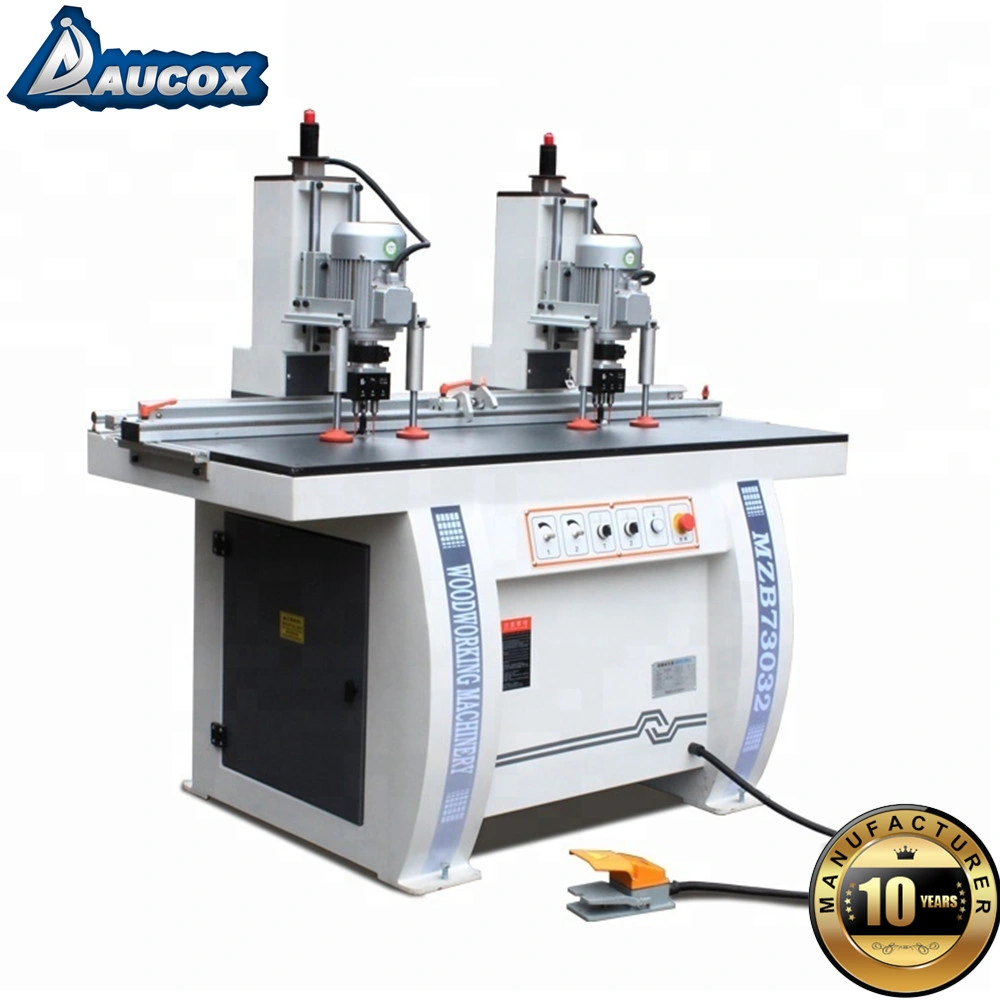 Dongguan Direct Sales Woodworking Double-Head Hinge Drilling Machine